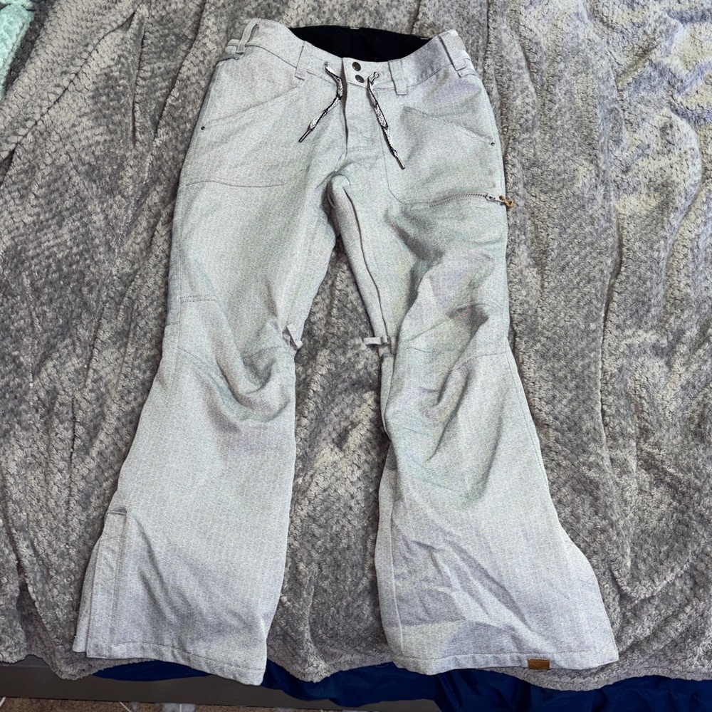 Womens Grey Roxy Winter Ski/Snow pants